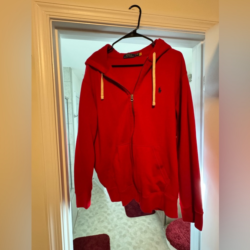 Very stylish shirts, and zip up hoodies.